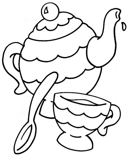 Tea party coloring pages â birthday printable precious moments coloring pages mad hatter tea party kids tea party