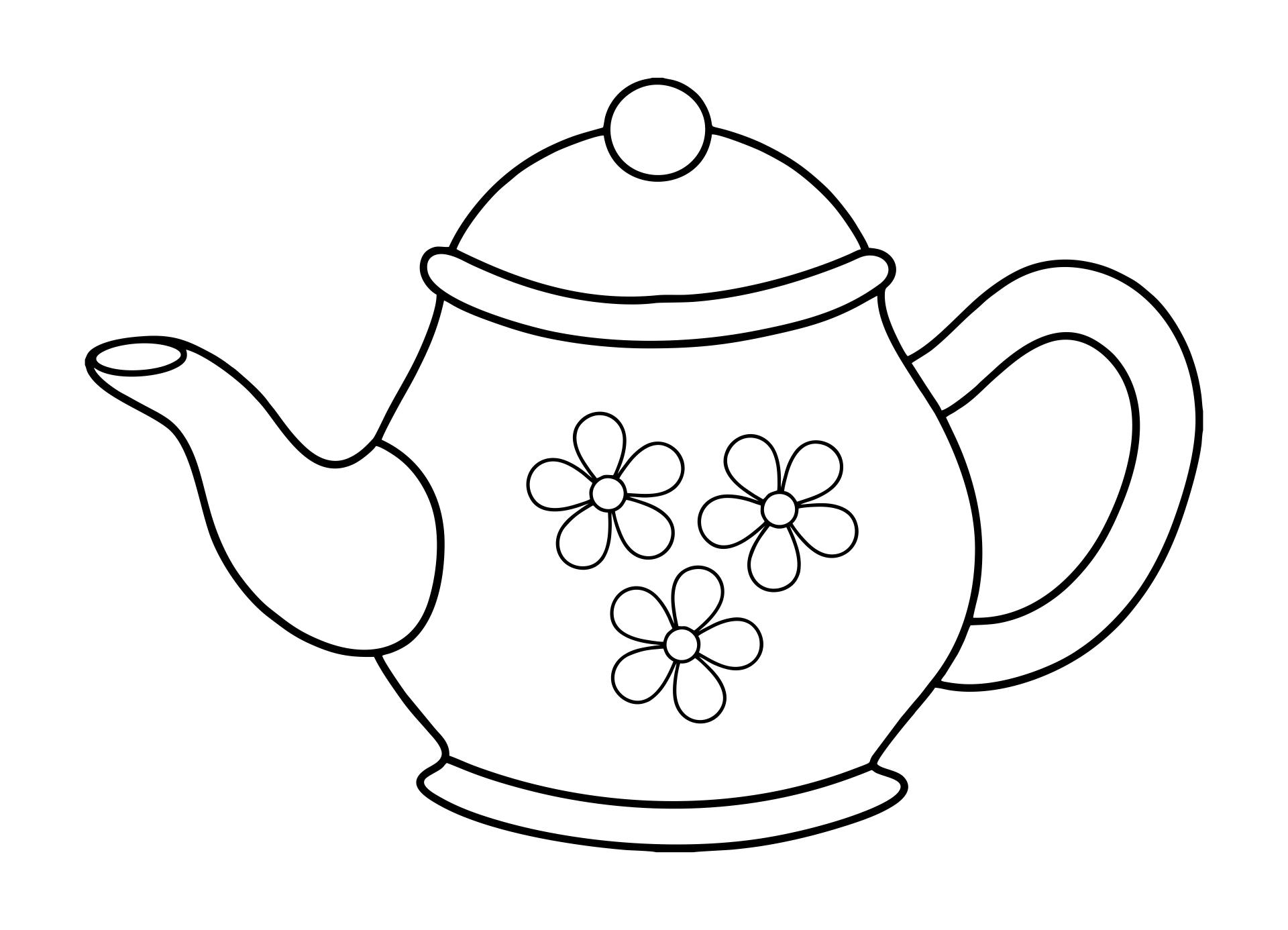 Best printable tea pot pdf for free at