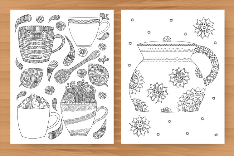 Cups coloring book pdf coloring pages