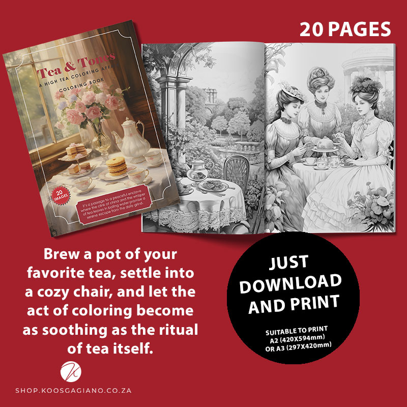 Tea and tones loring book â kooss