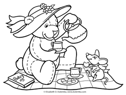 Coloring page tuesday