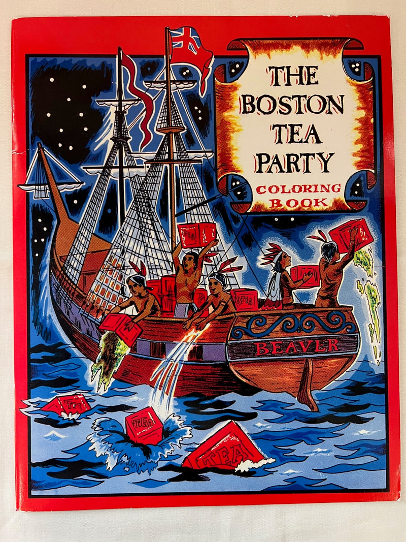The boston tea party coloring book â boston tea party museum gift