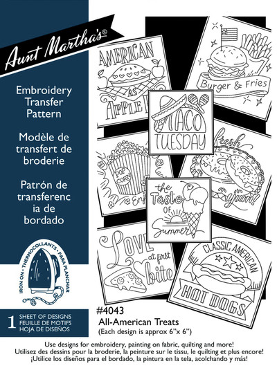 Aunt marthas embroidery patterns