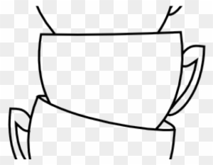 Drawn tea cup
