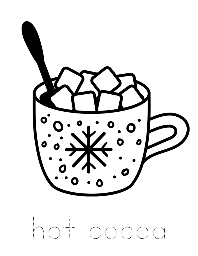 Christmas coloring prewriting craft page templates share remember celebrating child home