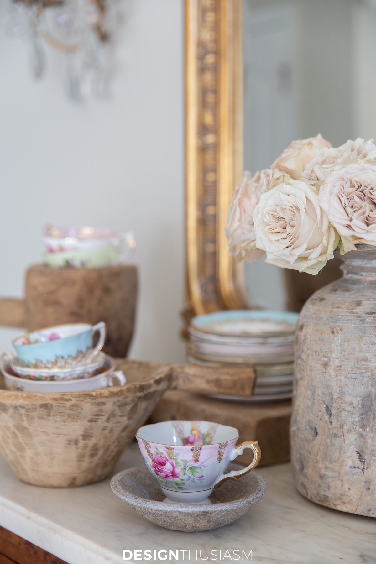 Unusual ways to use and display teacups in your home