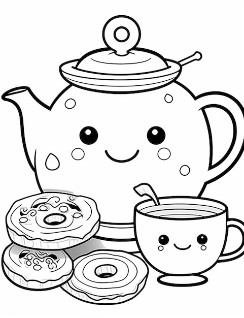 Page pot coloring pages images