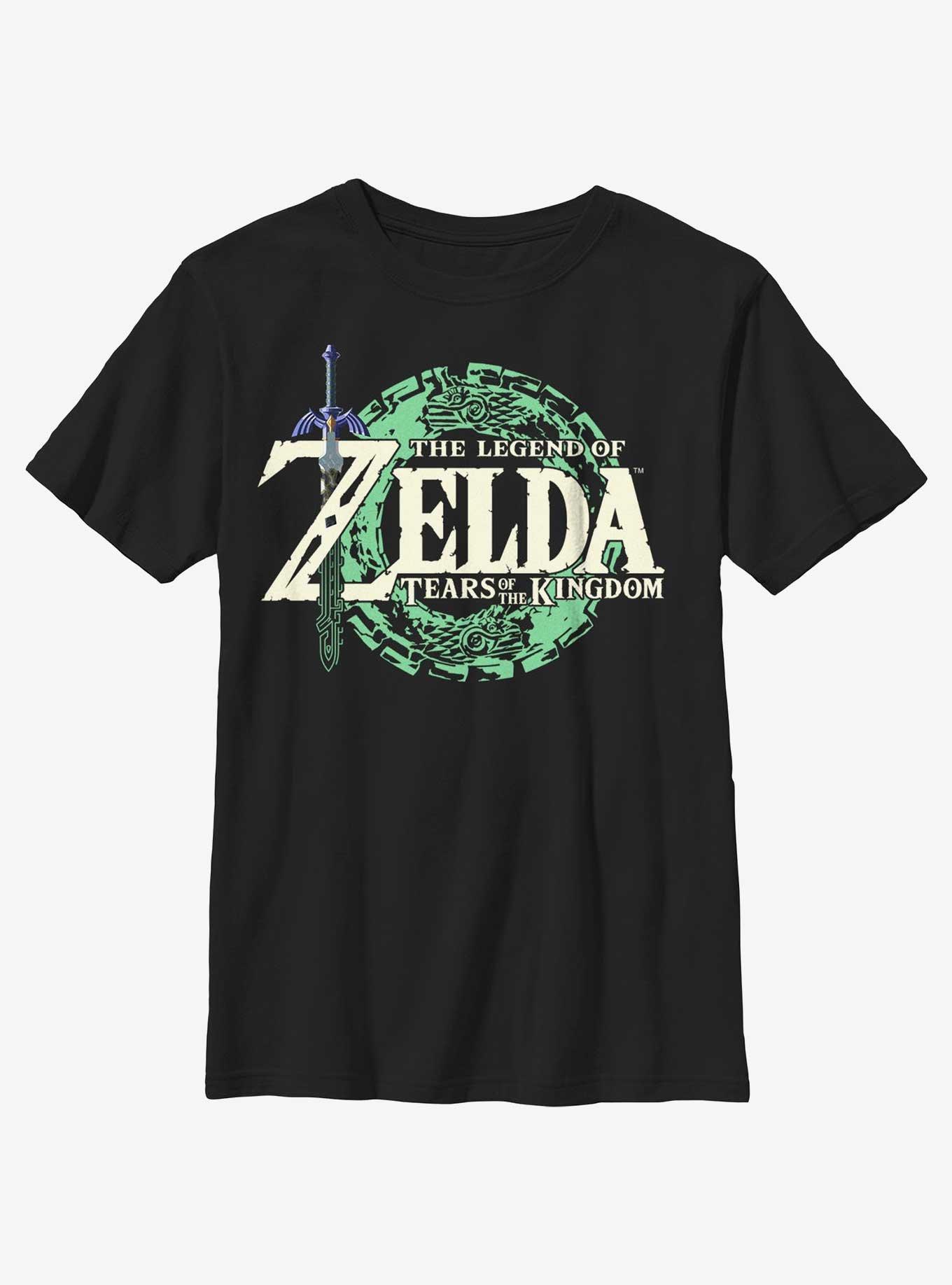 The legend of zelda tears of the kingdom logo youth t