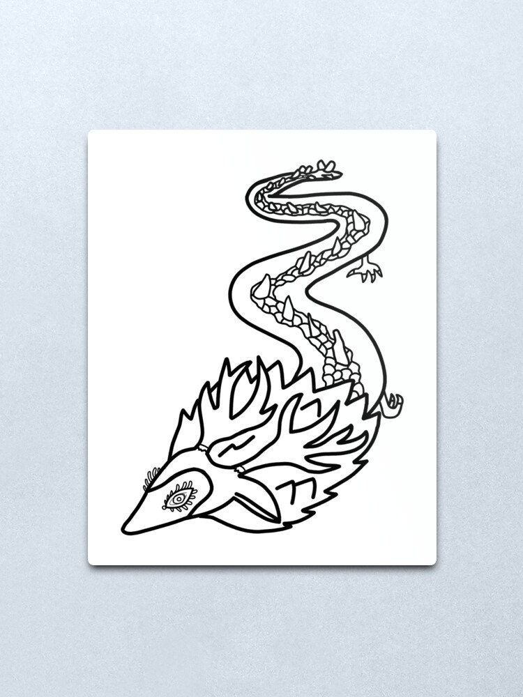 Light dragon legend of zelda tears of the kingdom zelda anime link kids coloring page tattoo design printable digital download
