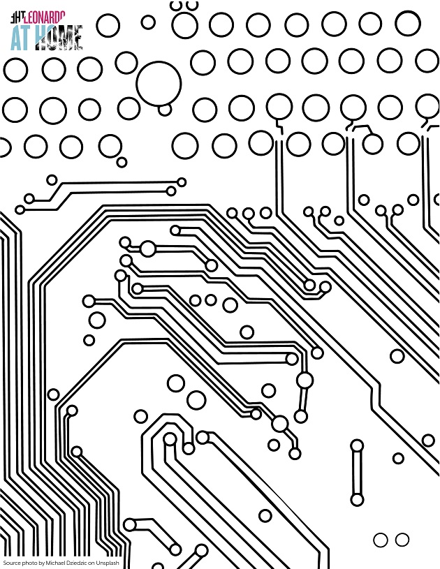 Create connect innovation coloring page