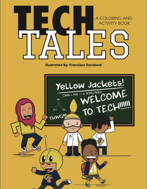 Tech tales coloring book parent and family programs