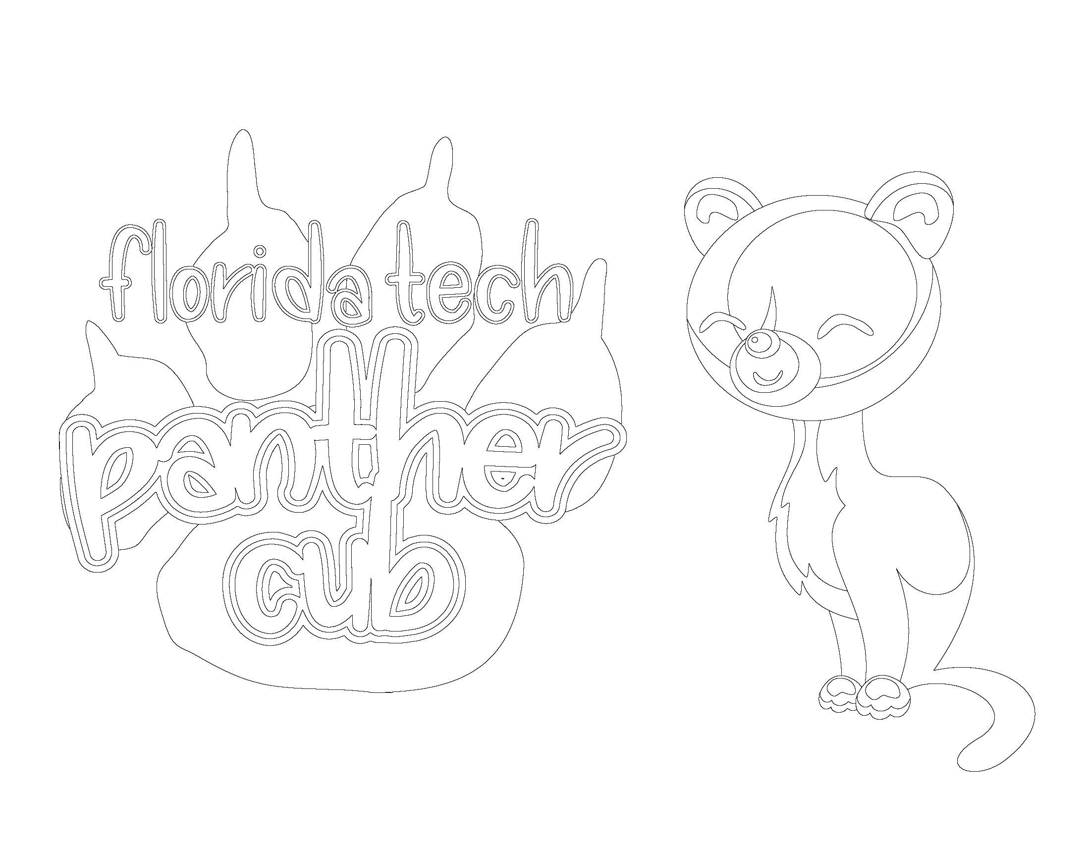 Coloring book florida tech
