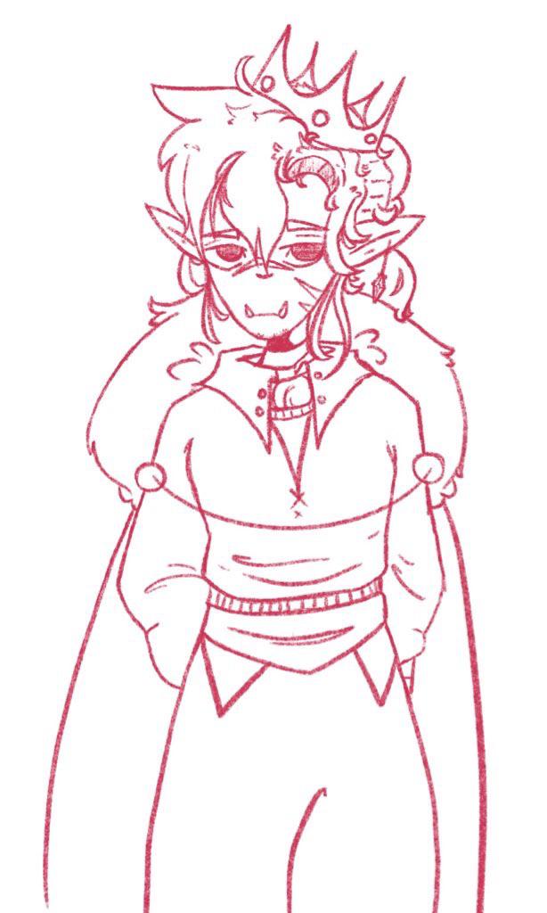 I tried line