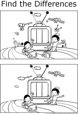 Ftd kids with technology coloring page