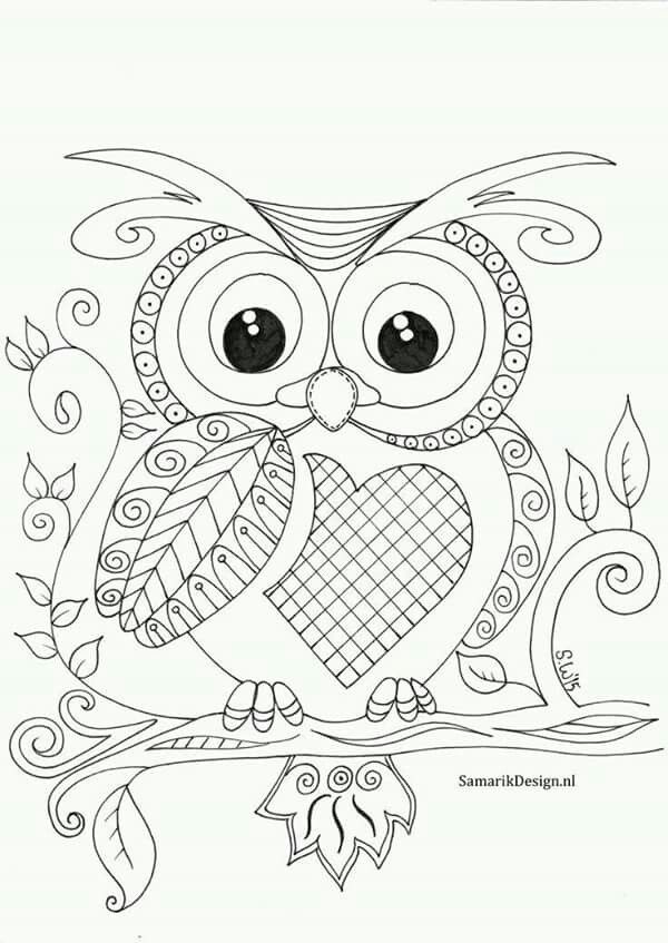 Pin by melina paoloni on lechuzas y buhos owl coloring pages mandala coloring pages coloring books