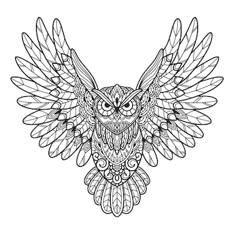 Imãgen de lechuza dibujo