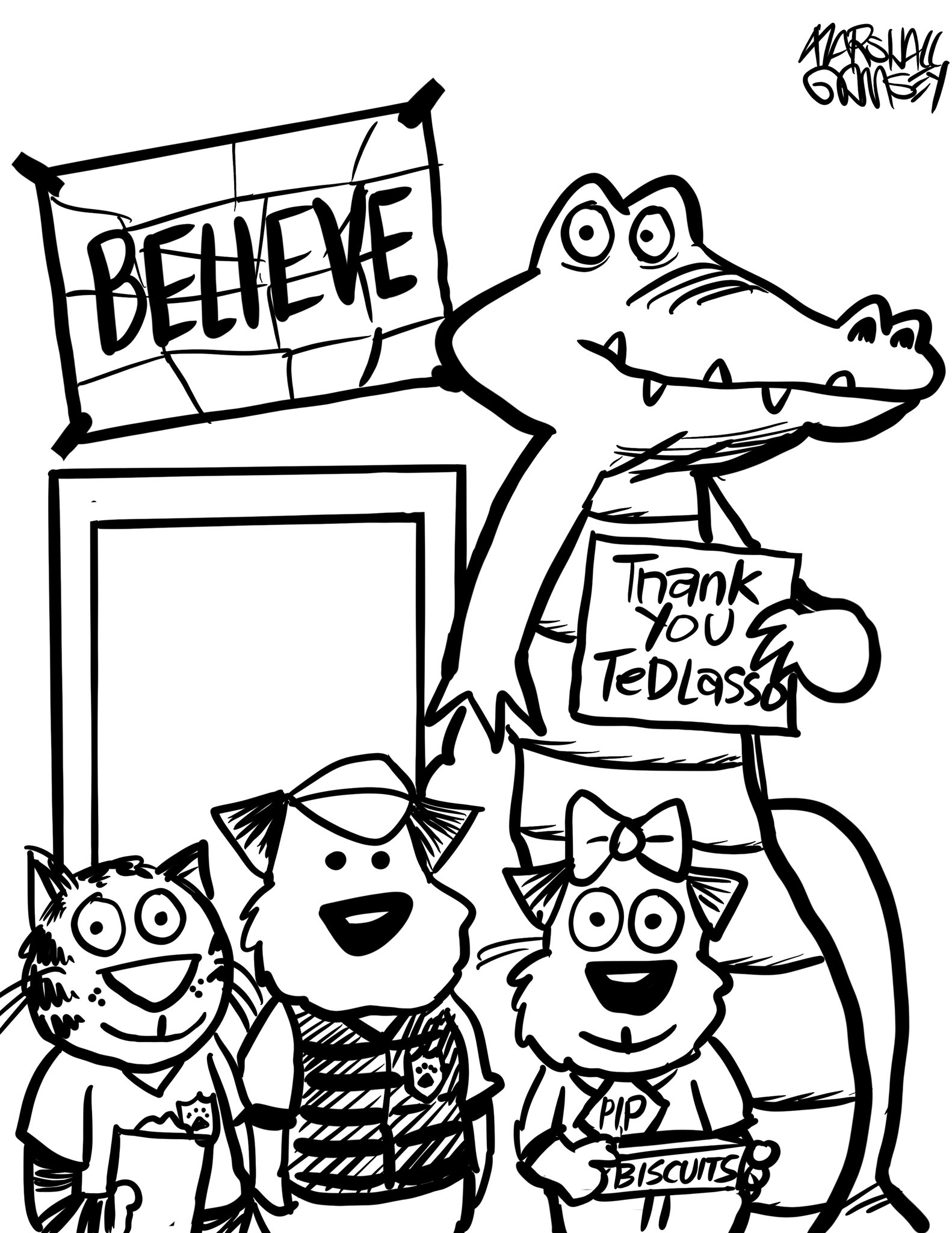 Marshall ramsey âï on x thank you tedlasso coloringwithbanjoandpip forkids coloring btposse coloringsheet believe httpstcocxzgzmsae x
