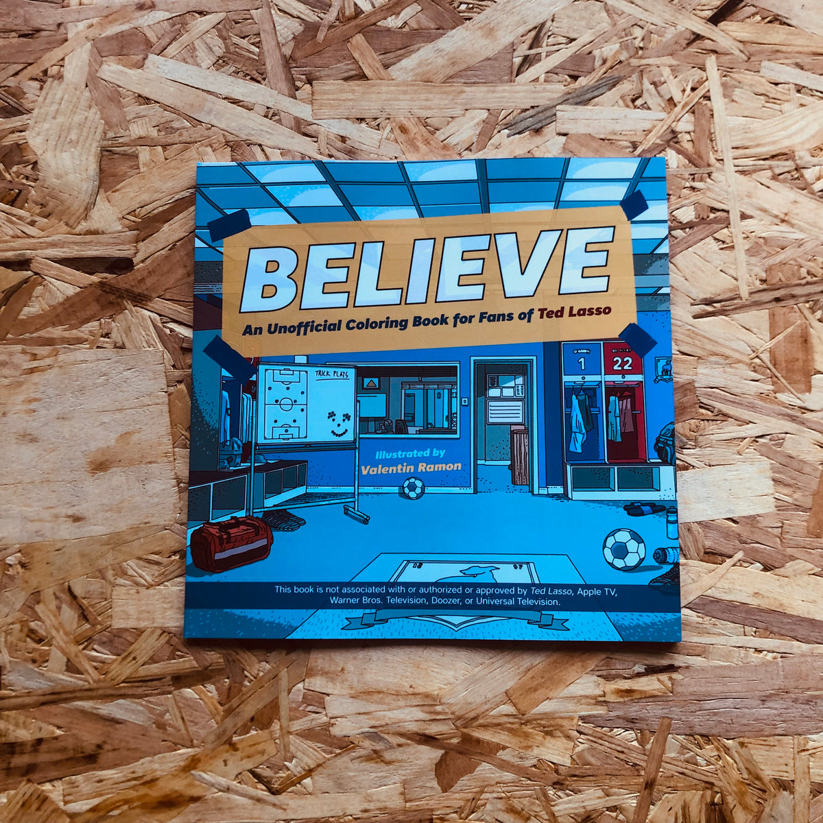 Believe an unofficial coloring book for fans of ted lasso â stanchion