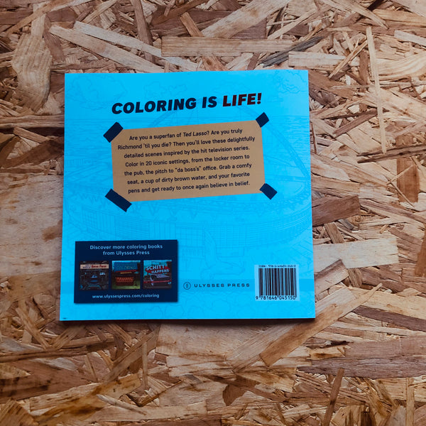Believe an unofficial coloring book for fans of ted lasso â stanchion