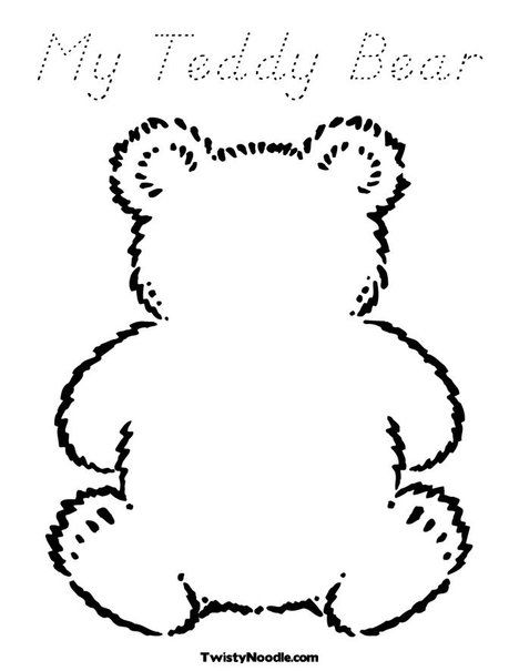 Blank teddy bear coloring page teddy bear coloring pages bear coloring pages teddy bear day