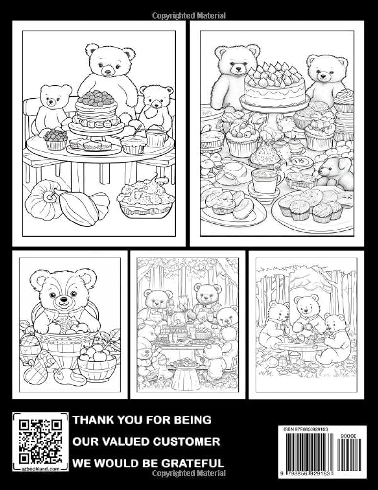 Teddy bear picnic a teddy bear picnic loring book for kids
