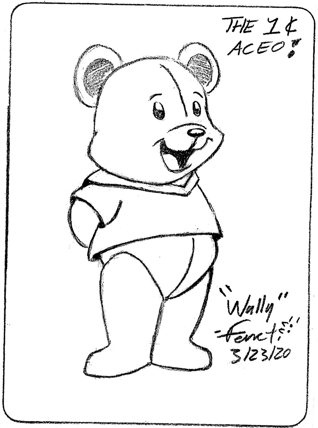 Wally bear the teddy bears picnic by martenferret on