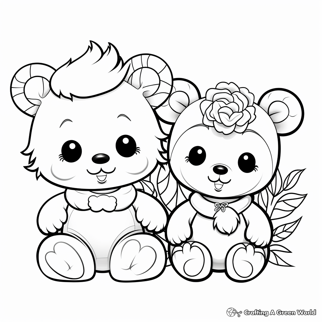 Teddy bear coloring pages