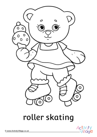 Teddy bear louring pages