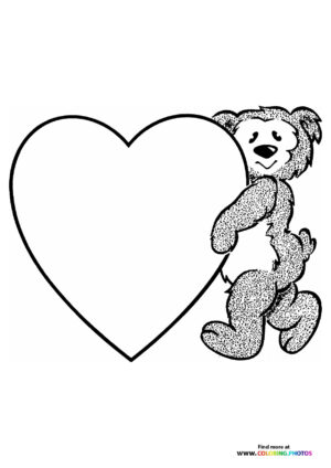 Valentines teddy bear