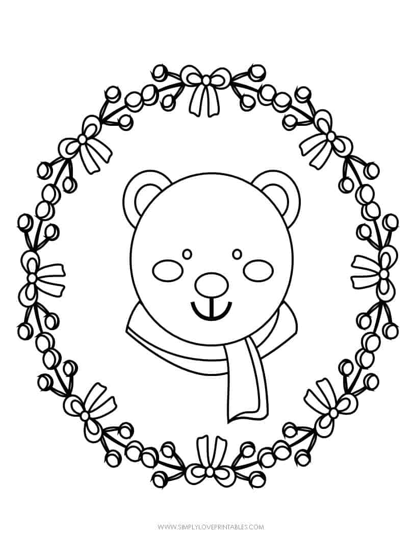 Free printable christmas coloring pages simply love printables