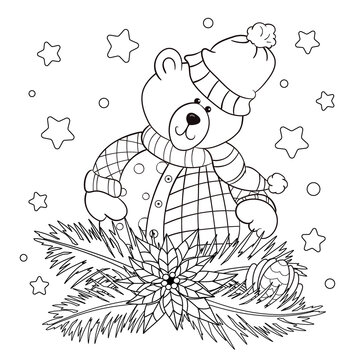 Christmas teddy bear images â browse photos vectors and video