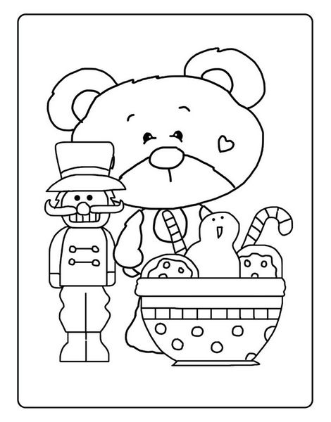 Christmas coloring pages