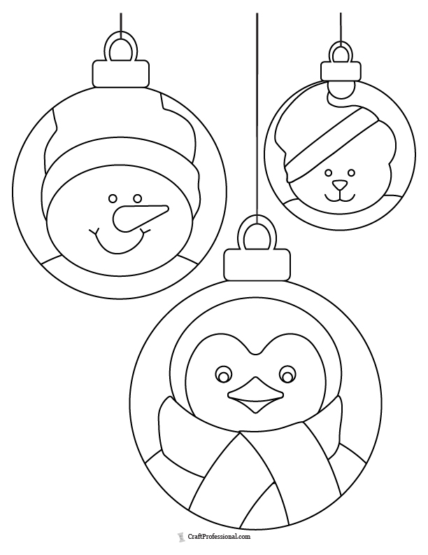 Christmas coloring pages for kids free