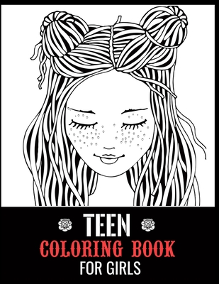 Teen teen coloring books easy teenagers fun creative arts craft teen activity teens with gorgeous fun fashion style paperback snowbound books