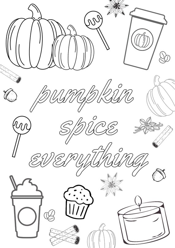 Fall coloring pages printable pdf coloring kids teens