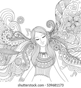 Teen coloring pages images stock photos d objects vectors