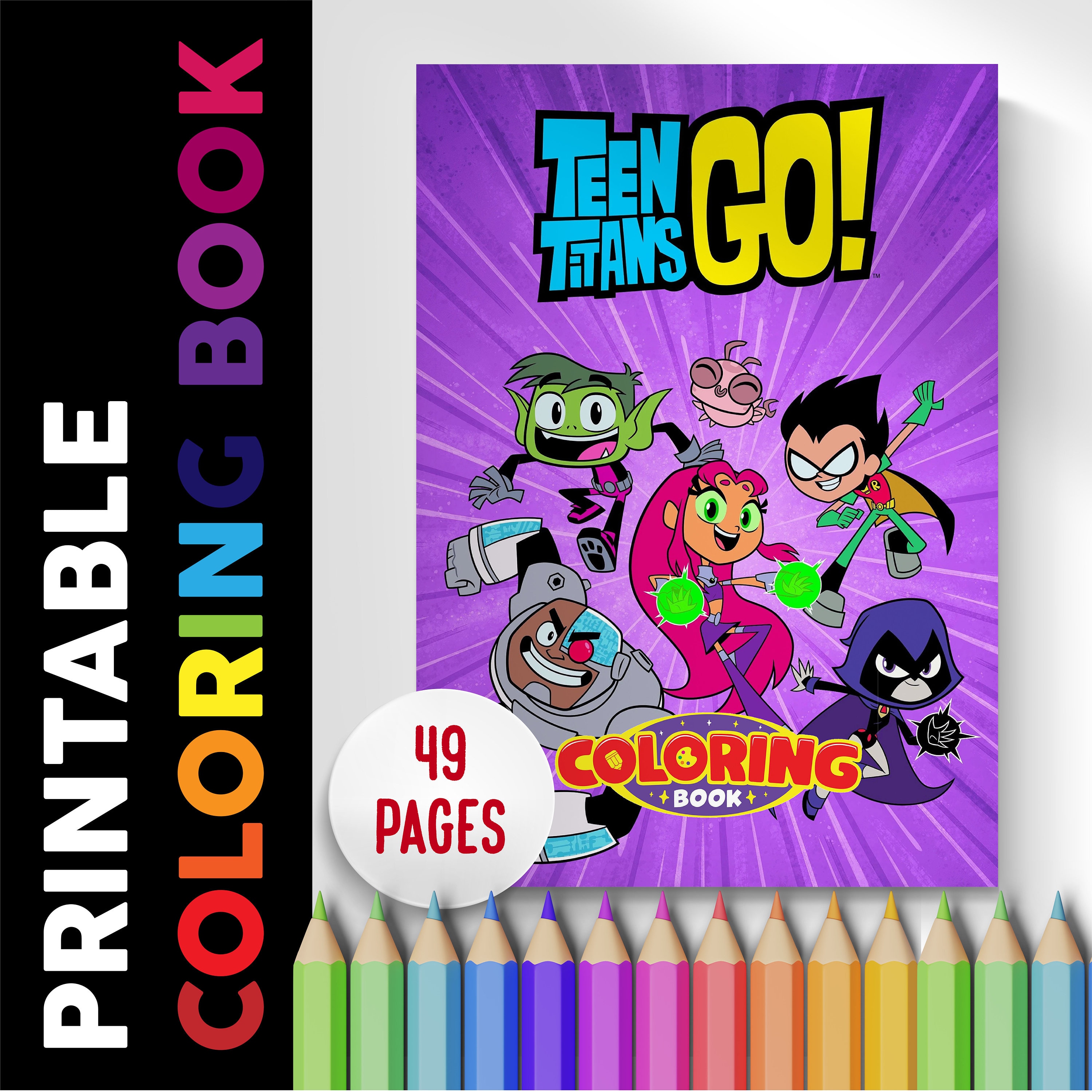 Teen titans coloring book pages coloring pages printable