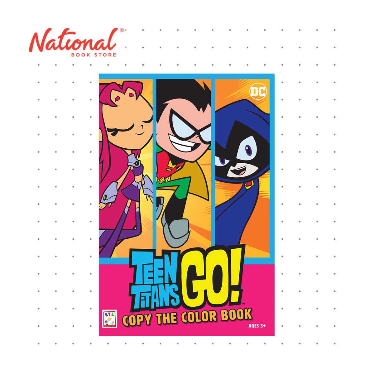 Teen titans go copy the color book