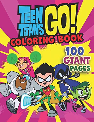 Teen titans go coloring book great gift for any kid to entertain at home with high quality images and exclusive illustrations by happy game garden