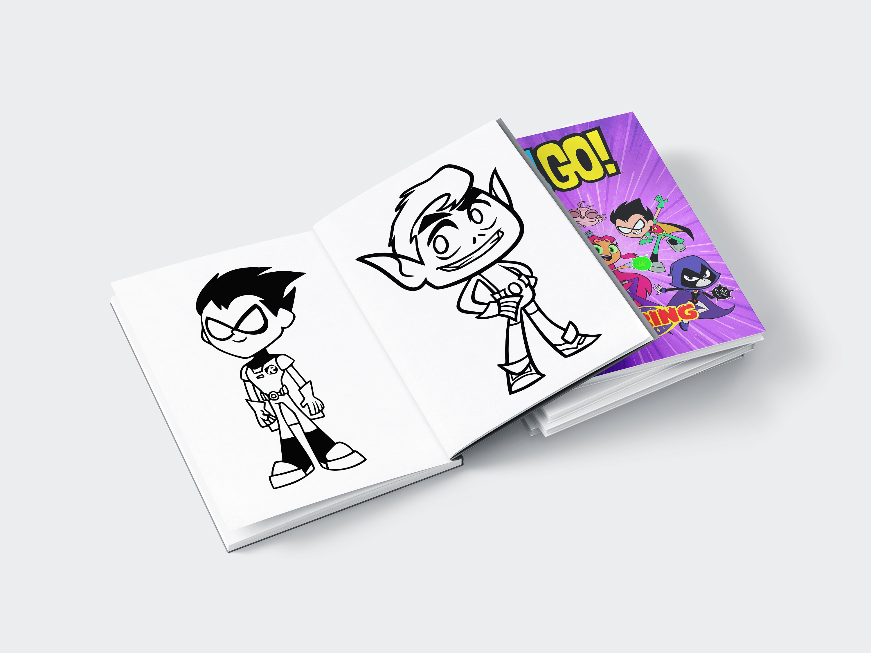 Teen titans coloring book pages coloring pages printable