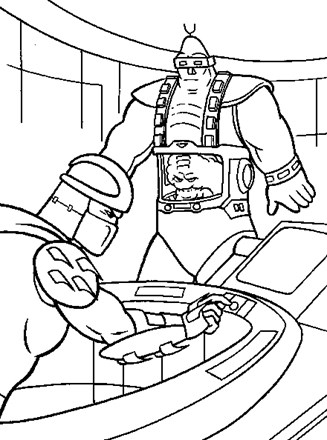 Teenage mutant ninja turtles coloring page