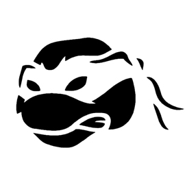 Ninja turtle stencil free stencil gallery