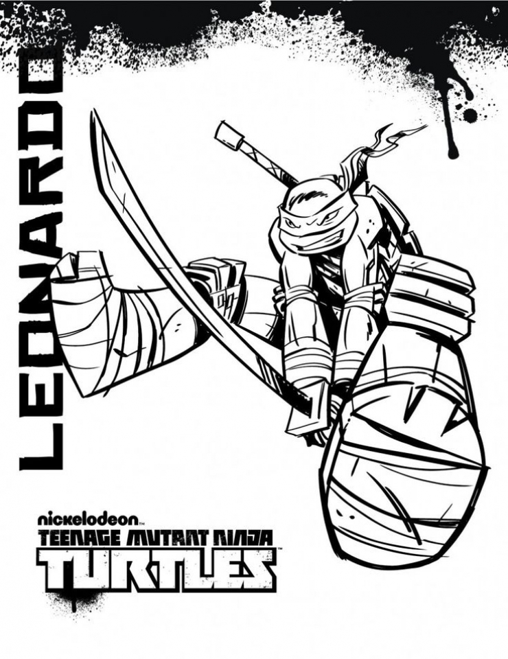 Get this online teenage mutant ninja turtles coloring pages