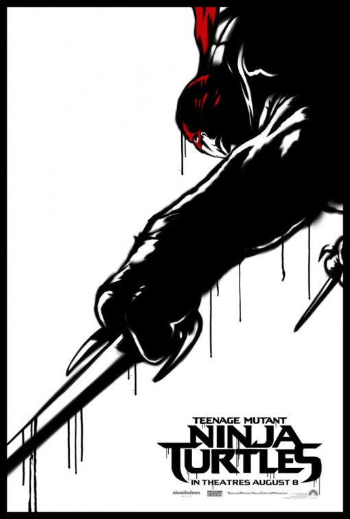 Teenage mutant ninja turtles movie poster of