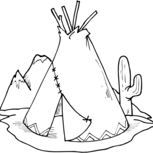 Native american coloring pages printable for free download