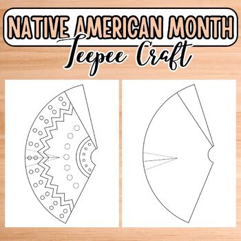 Teepee printable tpt