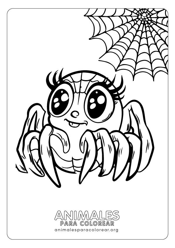 Araãas para colorear descarga e imprime gratis