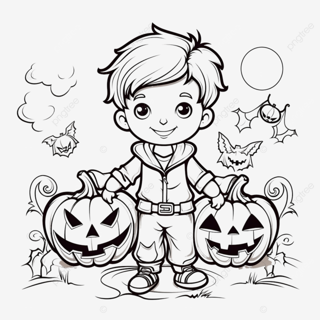 Dibujo de cãmo dibujar halloween para niãos pãgina colorear habilidad png dibujos dibujo de halloween dibujo de ala dibujo de qui png imagen para dcarga gratuita