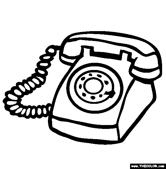 Telephone free worksheets for kids free coloring pages online coloring pages