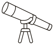 Telescope coloring pages free coloring pages